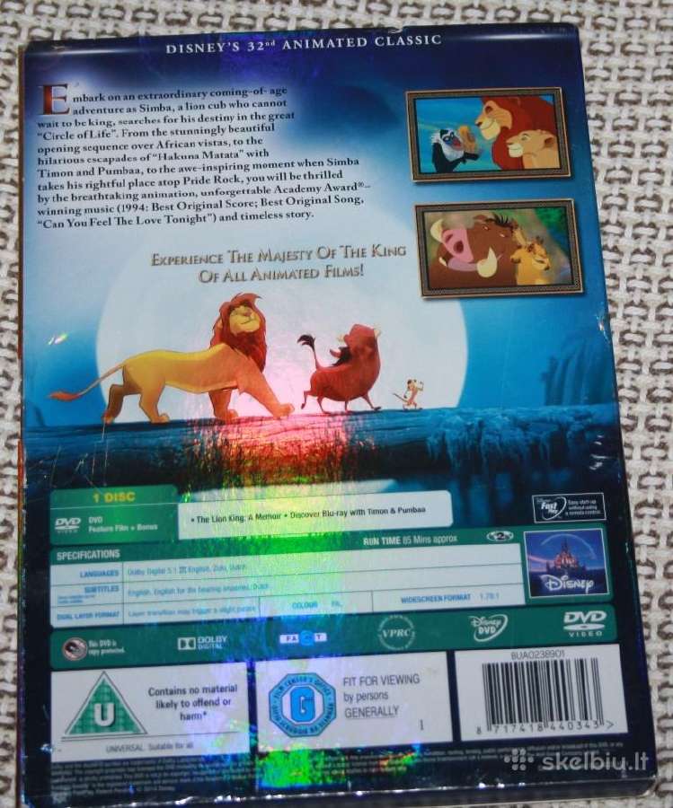 Liūtas karalius Disney filmas - nuotraukos Nr. 3