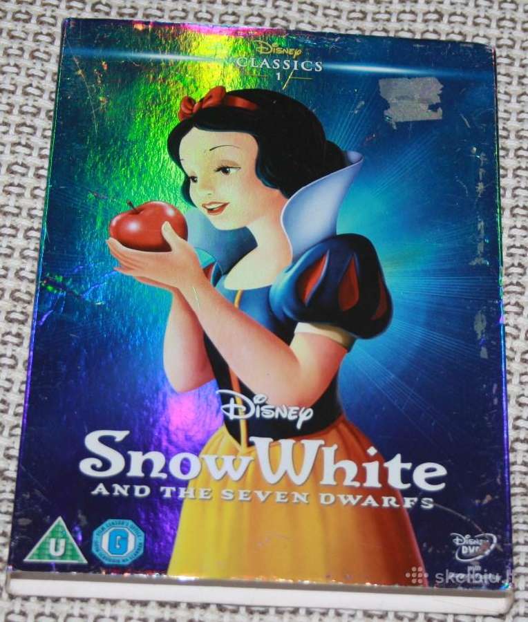 Snieguolė ir septyni nykštukai Disney filmas