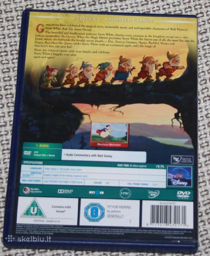 Snieguolė ir septyni nykštukai Disney filmas - nuotraukos Nr. 3