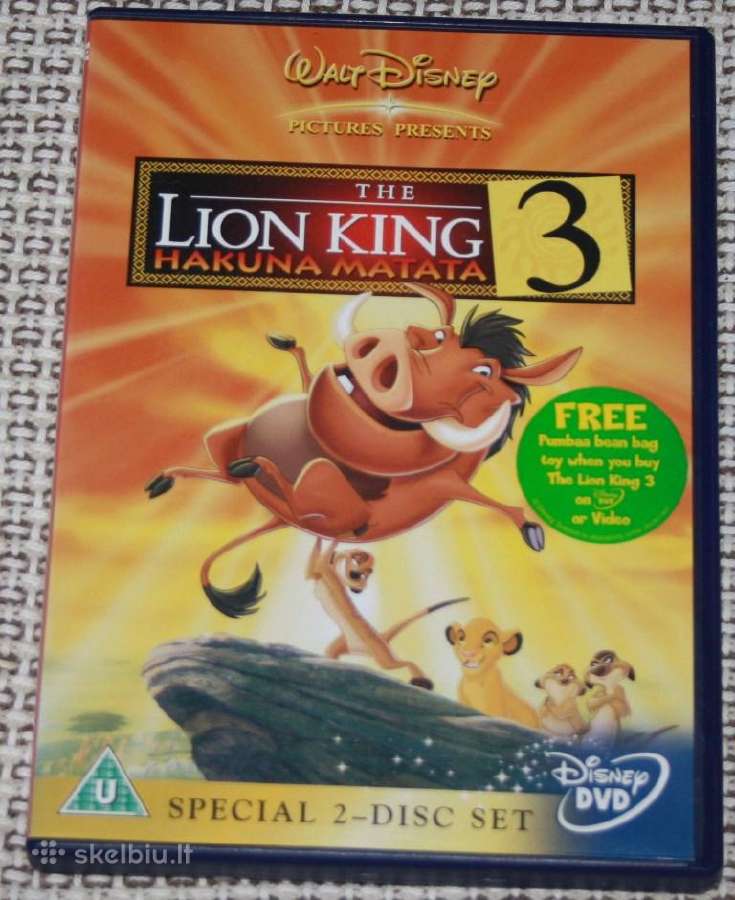 Liūtas Karalius 3 Disney filmas