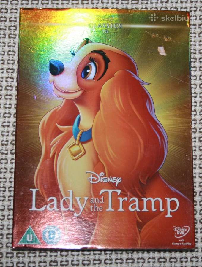 Dama ir valkata Disney filmas