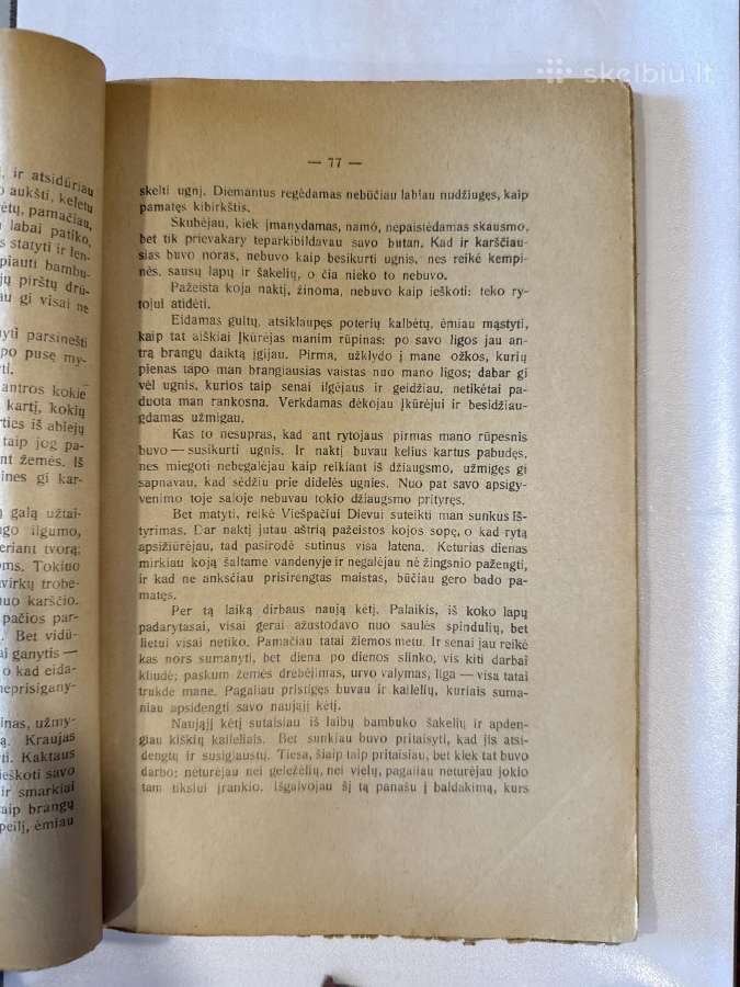 Robinzono gyvenimas ir jo nelaimės 1925 m. - nuotraukos Nr. 4