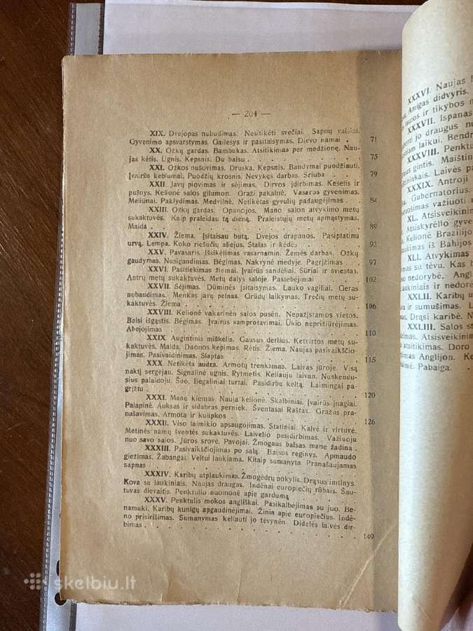 Robinzono gyvenimas ir jo nelaimės 1925 m. - nuotraukos Nr. 7