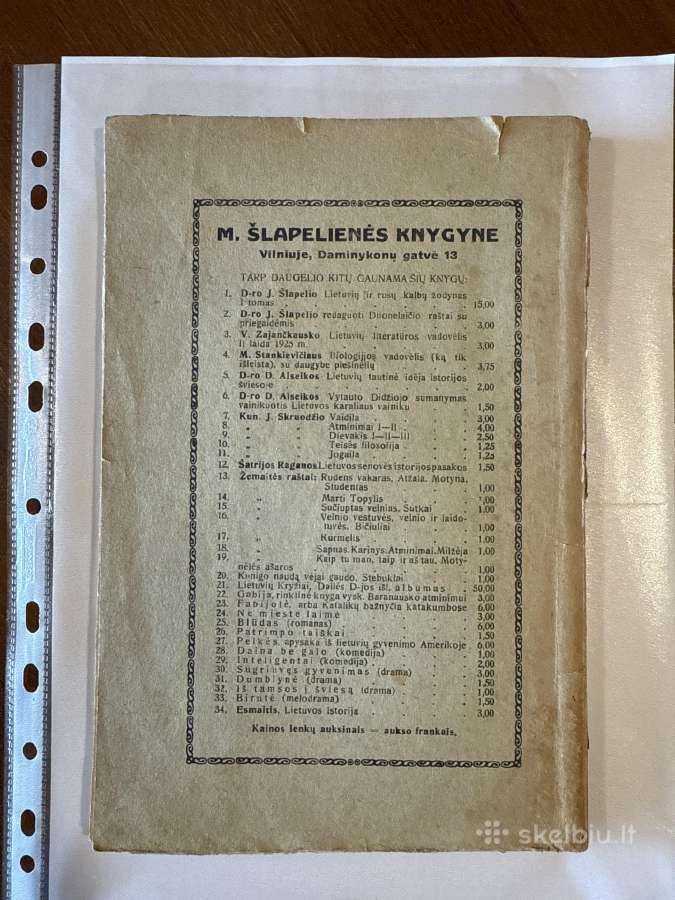 Robinzono gyvenimas ir jo nelaimės 1925 m. - nuotraukos Nr. 9