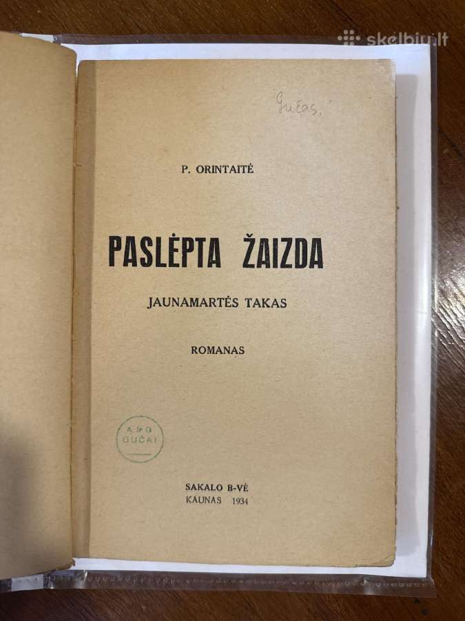 Paslėpta žaizda 1934 m. - nuotraukos Nr. 2