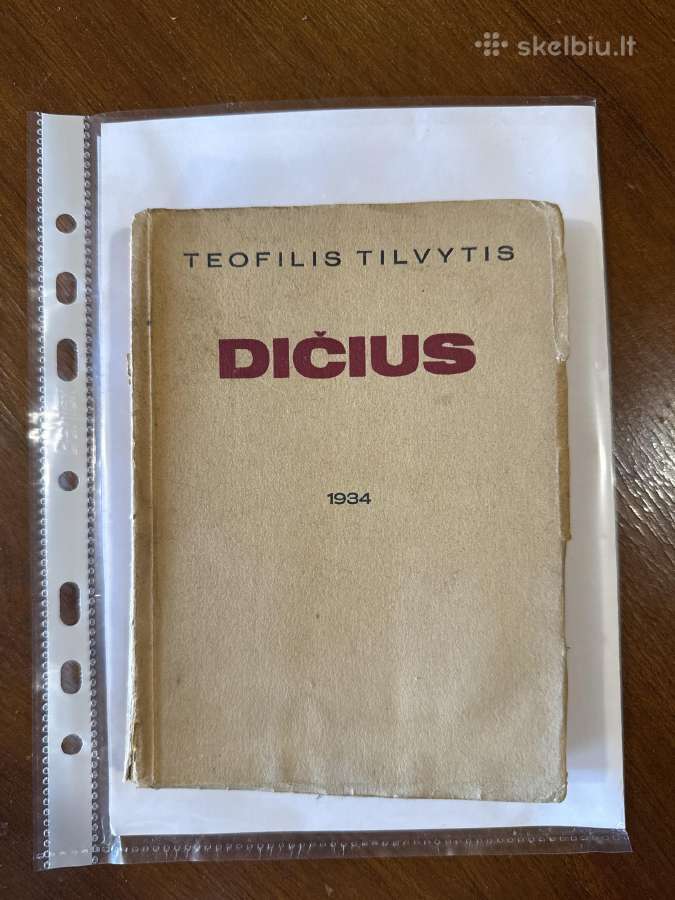 Dičius 1934 m.