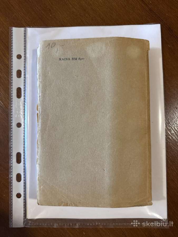 Lietuviškai vokiškas žodynas I dalis (a-n). 1943 - nuotraukos Nr. 8