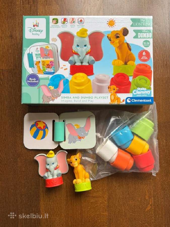 Kaladėlės Clementoni Simba and Dumbo