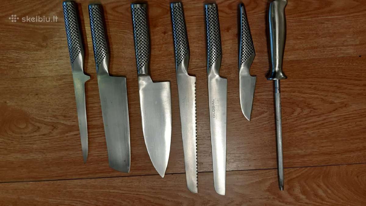 Virtuviniai peiliai Global - nuotraukos Nr. 3