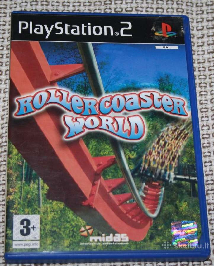 Parduodu žaidimą Rollercoaster world Ps2