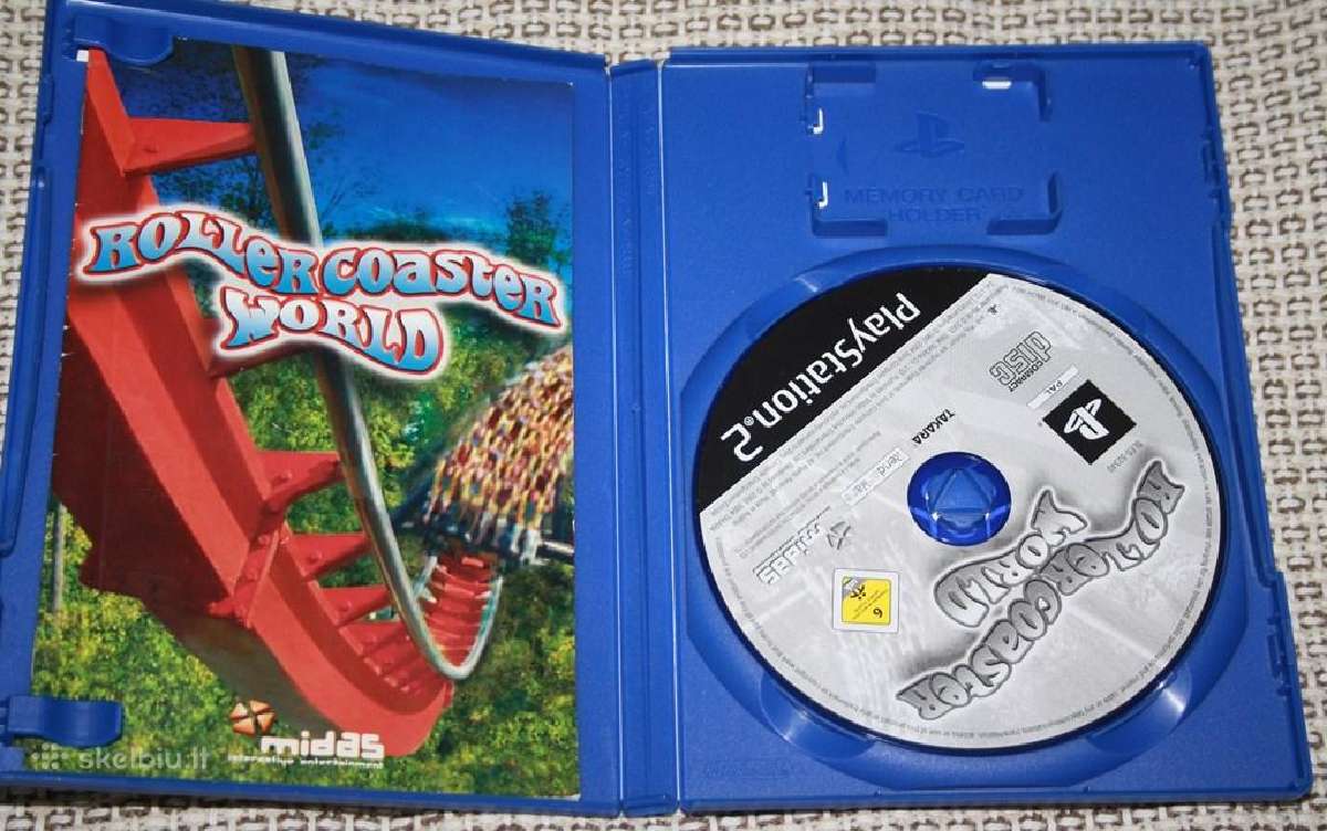 Parduodu žaidimą Rollercoaster world Ps2 - nuotraukos Nr. 3