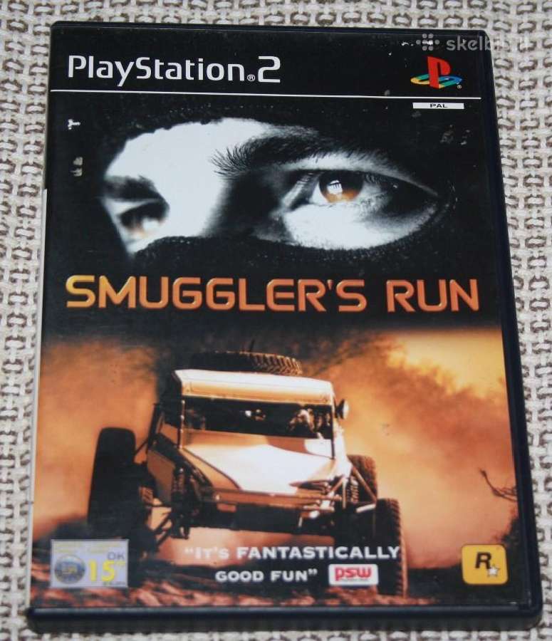 Parduodu žaidimą Smugglers run Ps2