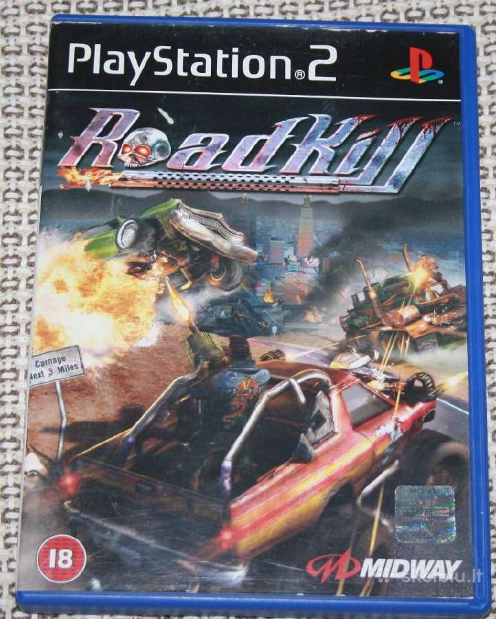 Parduodu žaidimą Roadkill Ps2