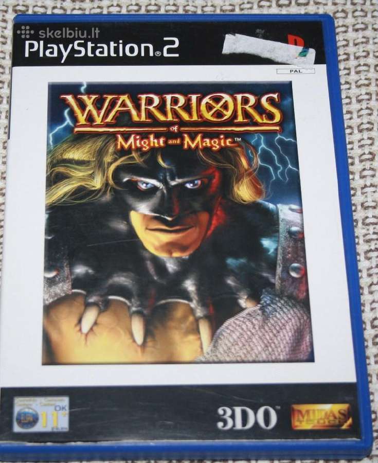Pardudu žaidimą Warriors might and magic Ps2