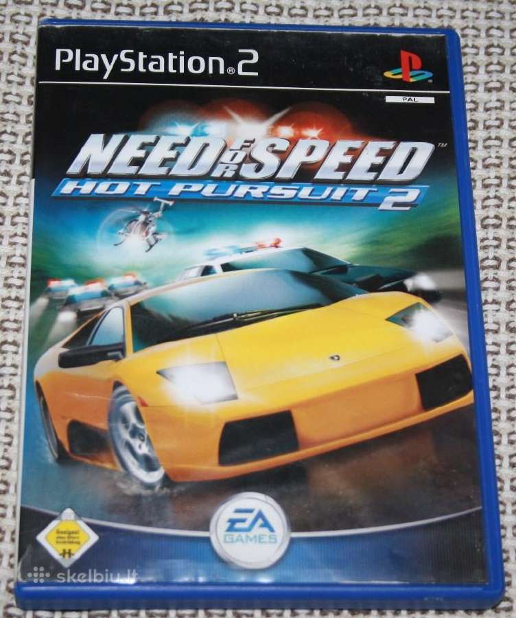 Parduodu žaidimą Need for speed hot pursuit 2 Ps2