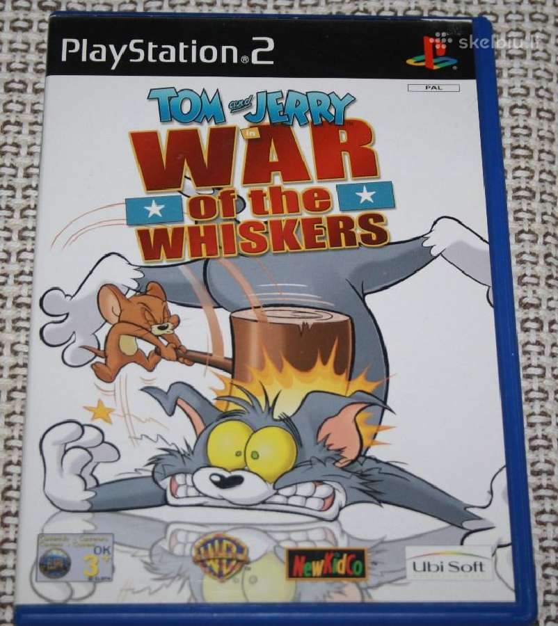 Parduodu žaidimą Tom Jerry War of the Whiskers Ps2