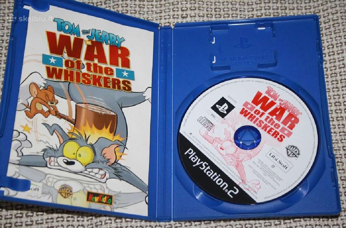 Parduodu žaidimą Tom Jerry War of the Whiskers Ps2 - nuotraukos Nr. 3