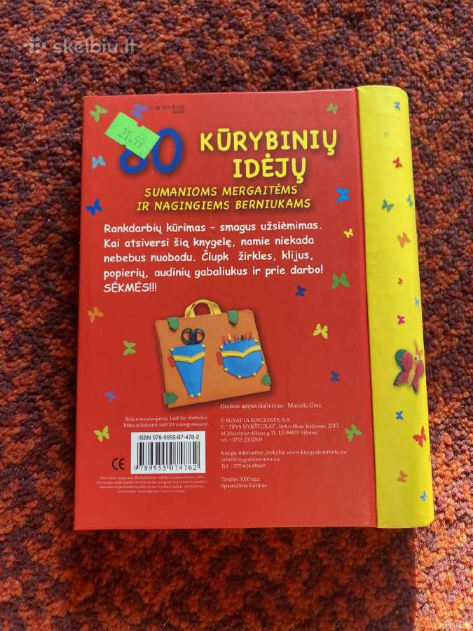 Knyga vaikams 80 kurybiniu ideju - nuotraukos Nr. 3