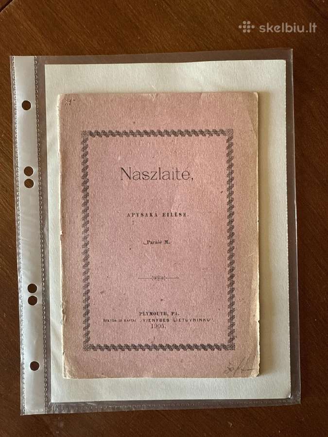 Naszlaite 1905m.