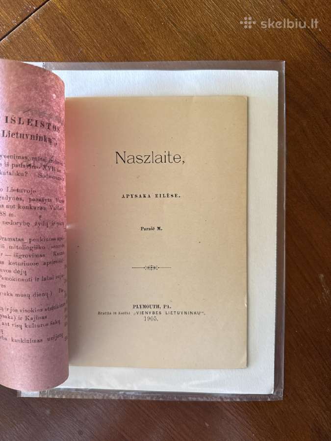 Naszlaite 1905m. - nuotraukos Nr. 2