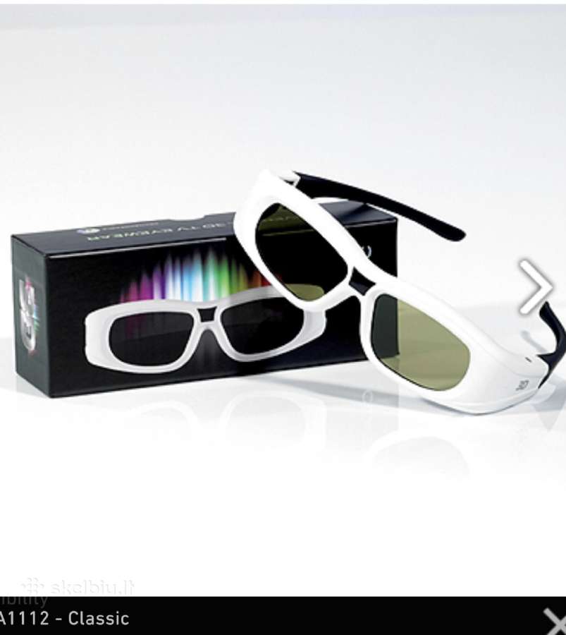 3d3 A1112 Universalūs 3D TV akiniai visiškai nauji - nuotraukos Nr. 10