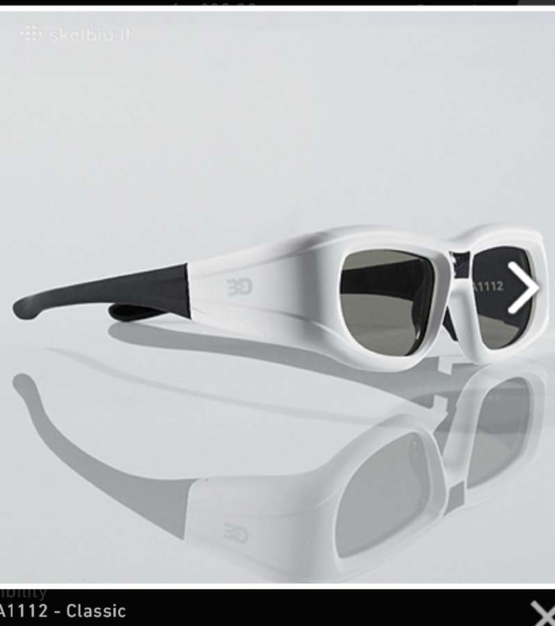 3d3 A1112 Universalūs 3D TV akiniai visiškai nauji - nuotraukos Nr. 13
