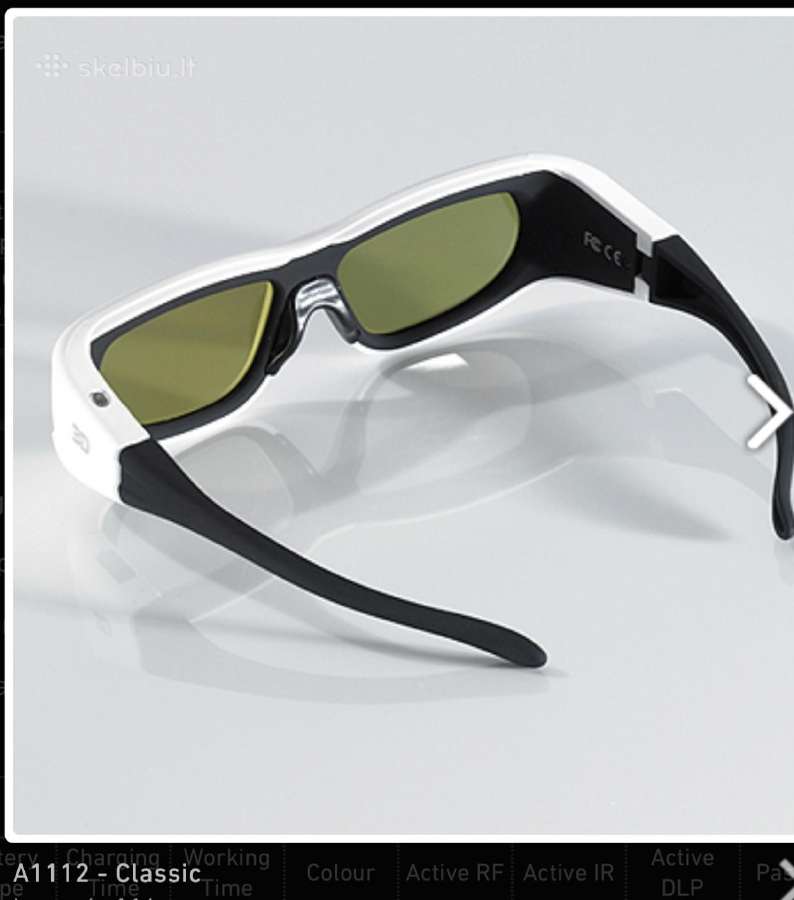 3d3 A1112 Universalūs 3D TV akiniai visiškai nauji - nuotraukos Nr. 15