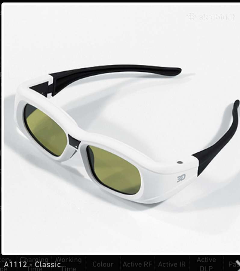3d3 A1112 Universalūs 3D TV akiniai visiškai nauji - nuotraukos Nr. 16