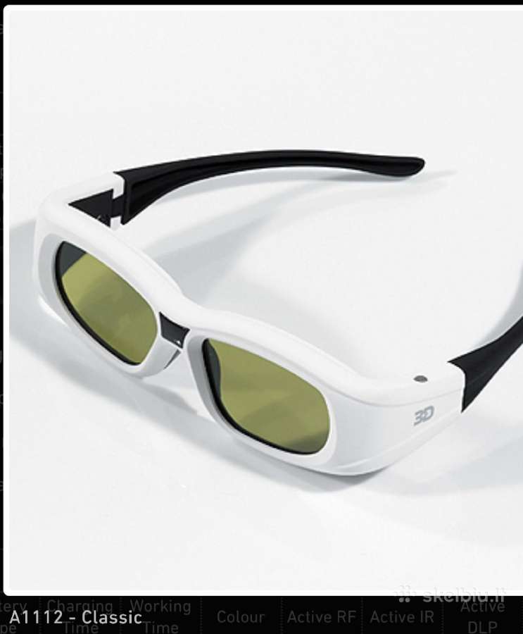 3d3 A1112 Universalūs 3D TV akiniai visiškai nauji - nuotraukos Nr. 17
