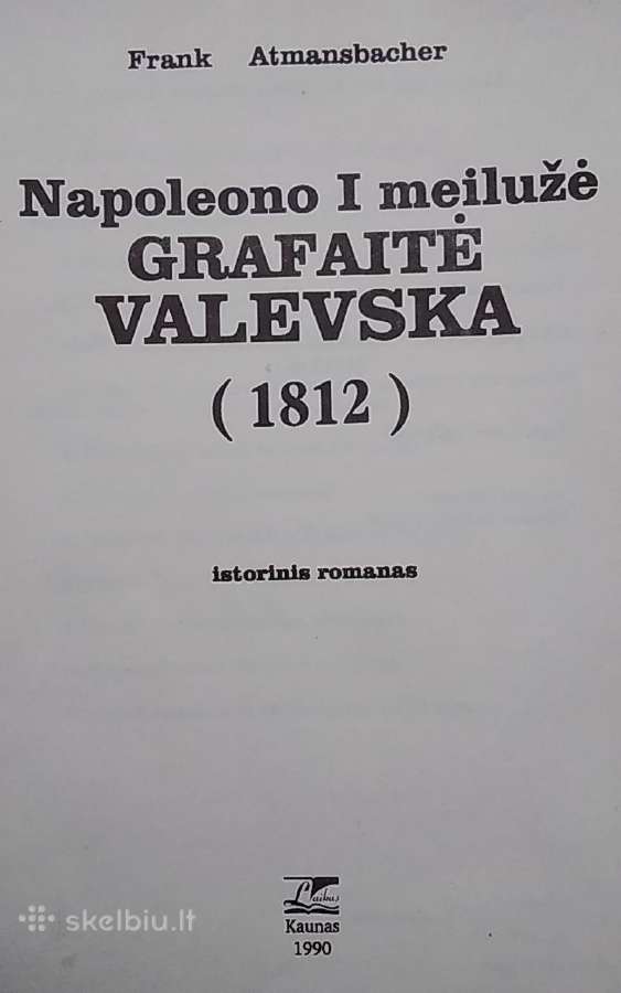 Napoleono I meilužė Grafaitė Valevska - nuotraukos Nr. 2