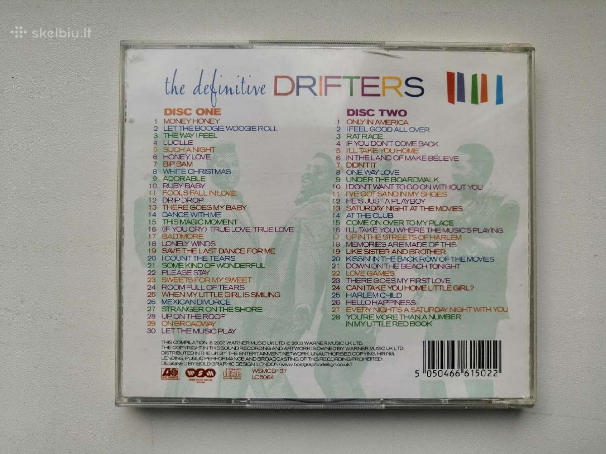 The definitive Drifters (2 CD) - nuotraukos Nr. 2