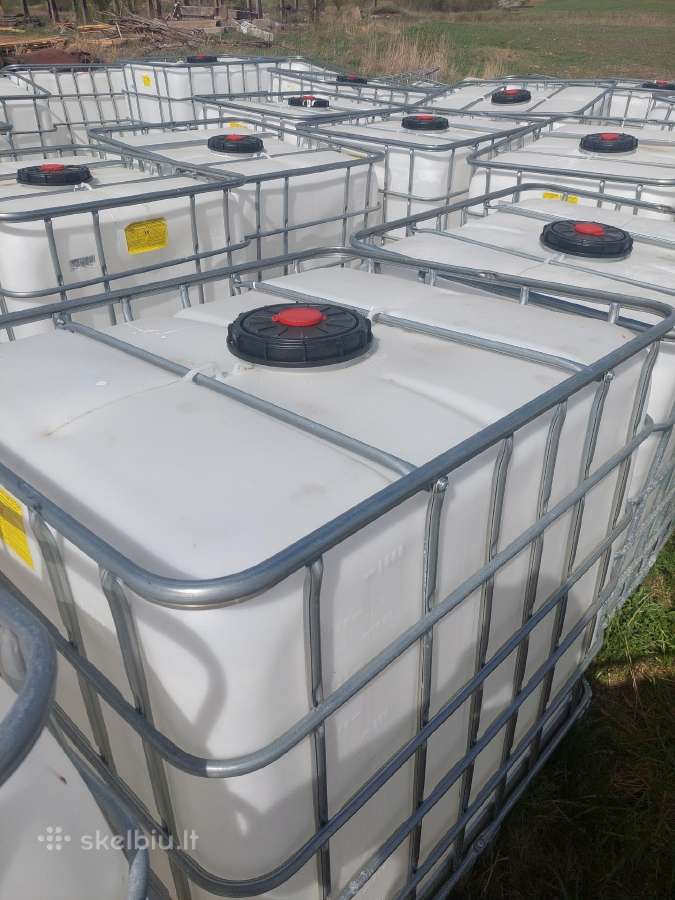 1000 litrų bačkos,kubai, Ibc konteineriai. - nuotraukos Nr. 2