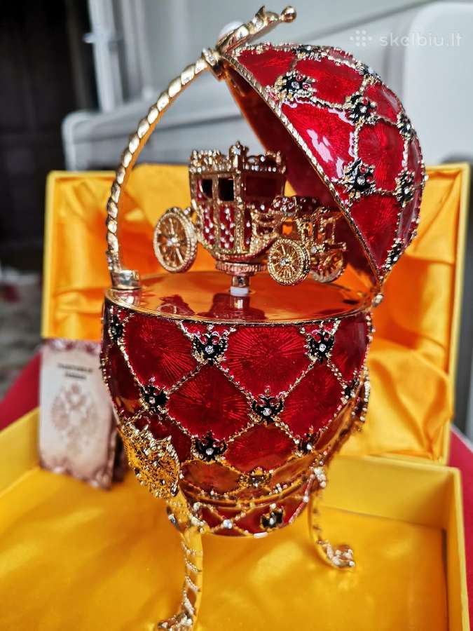 ,Faberge" nuostabaus grožio,muzikiniai kiaušiniai - nuotraukos Nr. 5