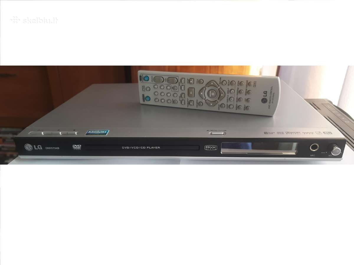 Parduodu Dvd grotuvą su karaoke funkcija