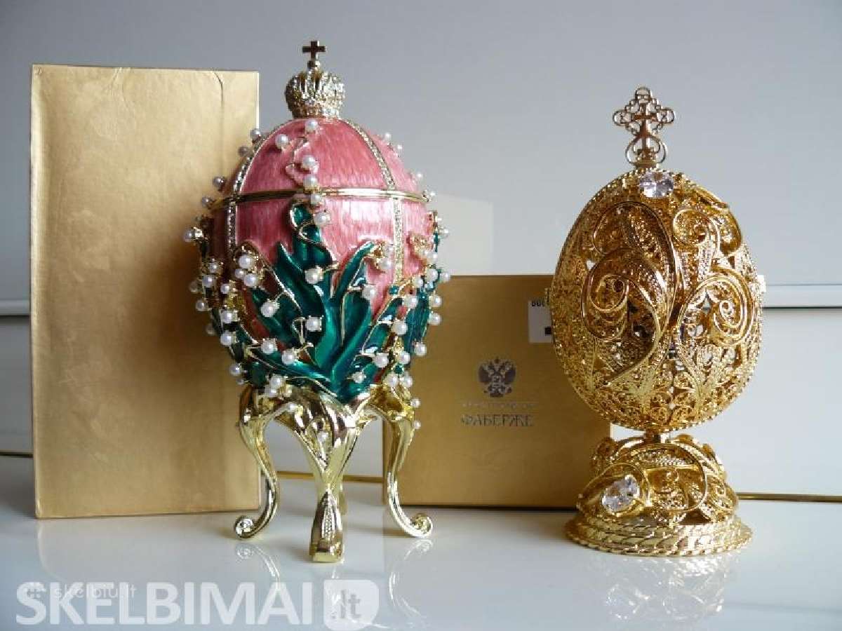 ,Faberge" nuostabaus grožio,muzikiniai kiaušiniai - nuotraukos Nr. 6