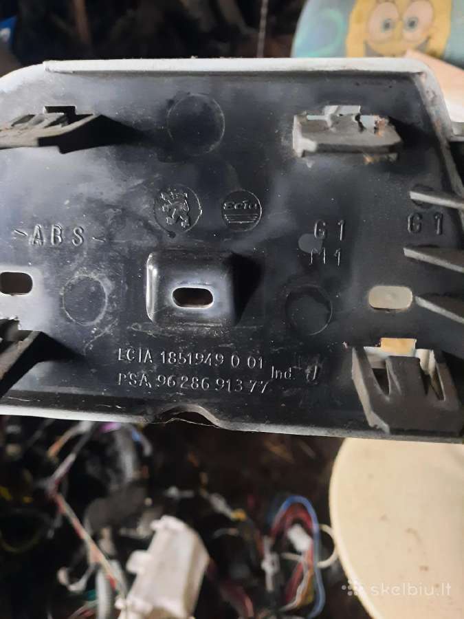 96286913 Peugeot 206 apdaila po lempa kairės pusė - nuotraukos Nr. 2