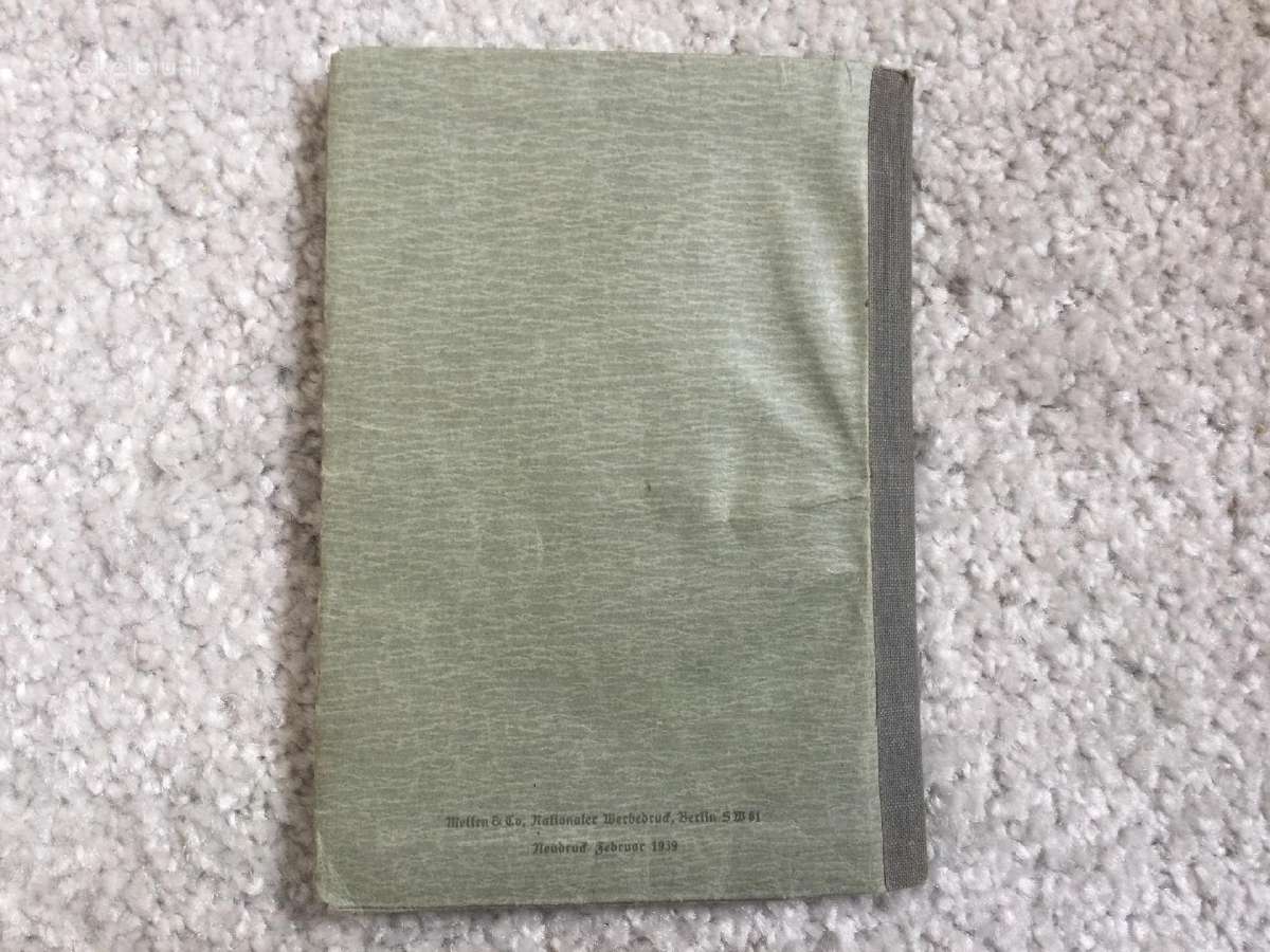 3 Reichas Wehrmacht karinis pasas - nuotraukos Nr. 12