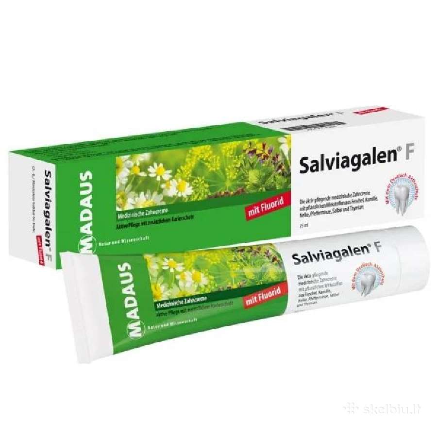 Salviagalen dantų pasta F, 75 ml