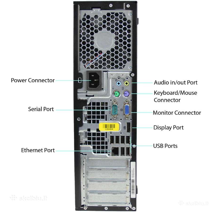 Hp Compaq6005 (Athlon x2 / 4gb / -HDD) (siuntimas) - nuotraukos Nr. 3