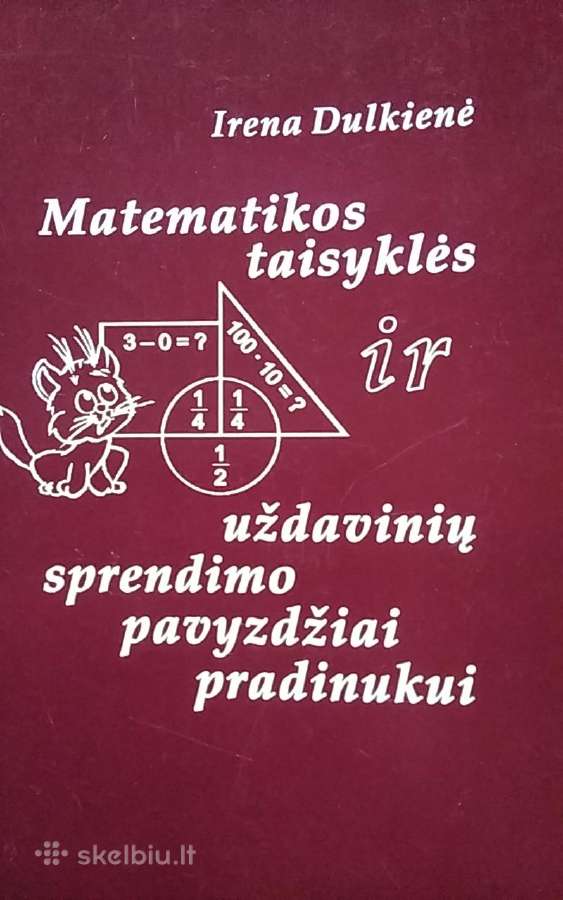 Matematikos taisyklės ir uždavinių sprendimo pvz