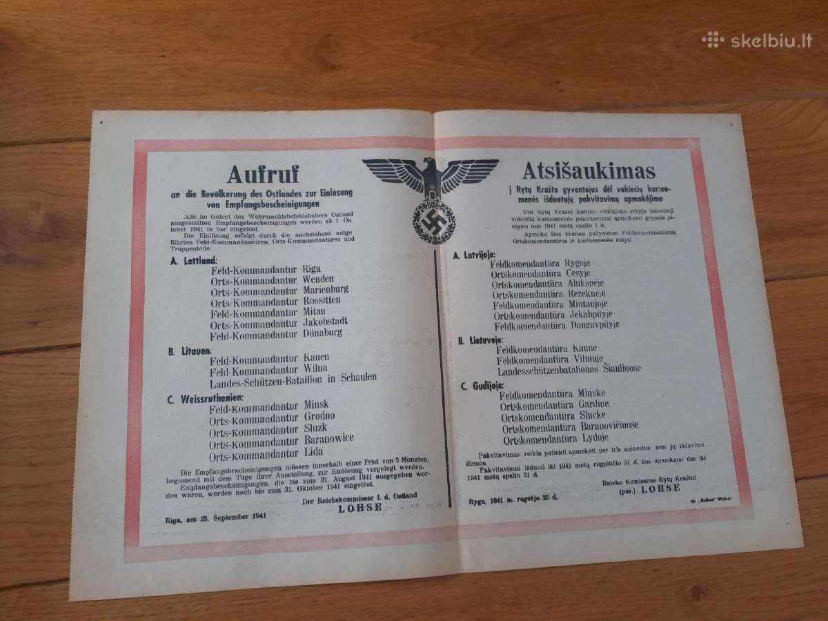 WWII kariski daiktai - nuotraukos Nr. 10