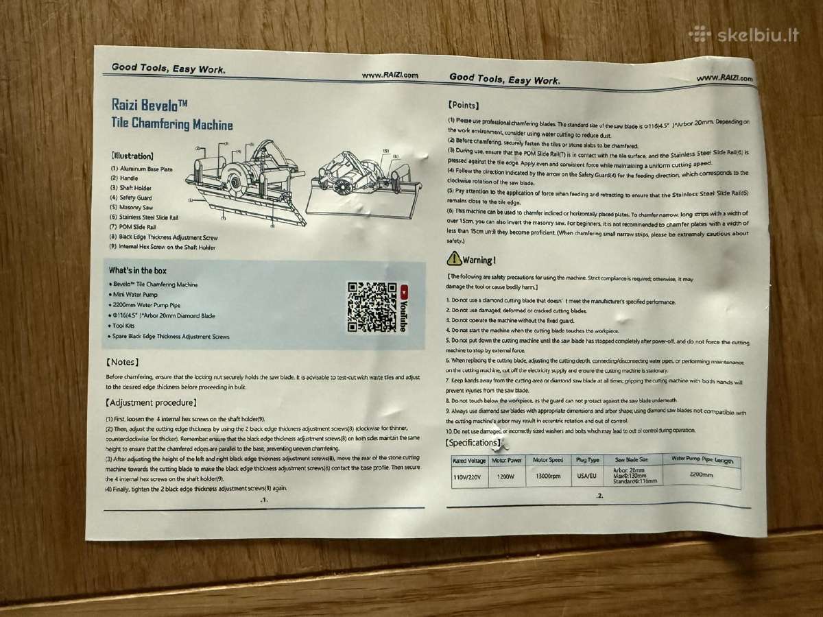 45 laipsnių plytelių pjovimo - nuotraukos Nr. 12