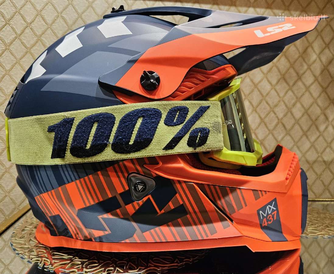 Dėvėti ir nauji motokroso šalmai ir akiniai - nuotraukos Nr. 27