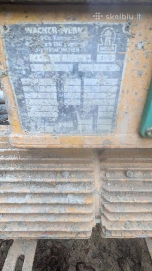 Wacker Neuson Fu 4/200 betono vibratrorius - nuotraukos Nr. 3