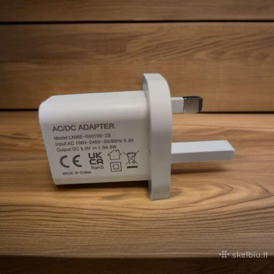 Usb Kroviklis UK arba Us plug 5v/1a