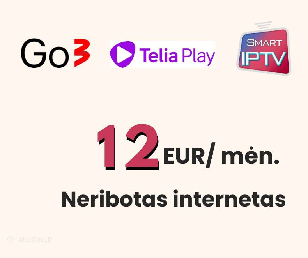 Neribotas interneto planas tik 12eur! be sutarties - nuotraukos Nr. 4