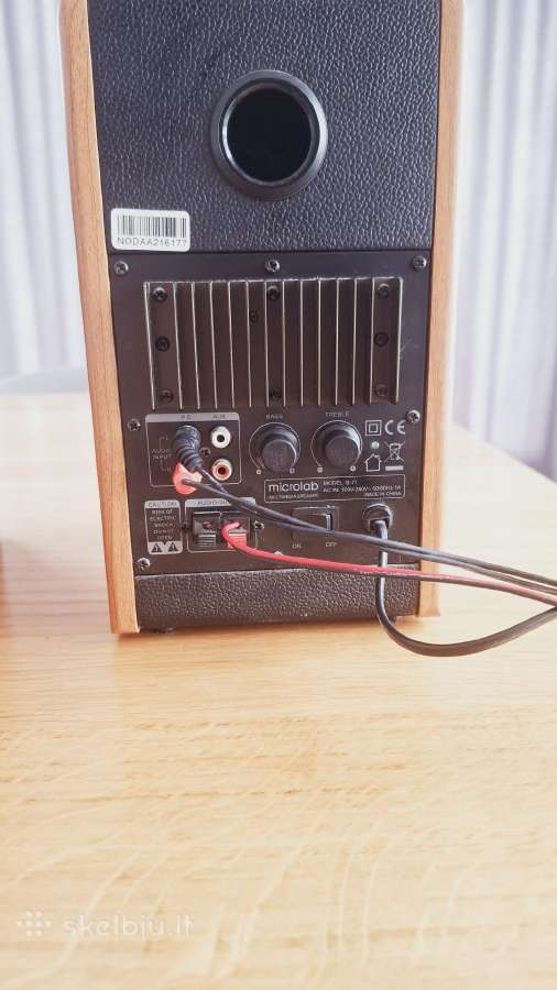 Microlab B-77 2.0 garso kolonėlės - nuotraukos Nr. 4