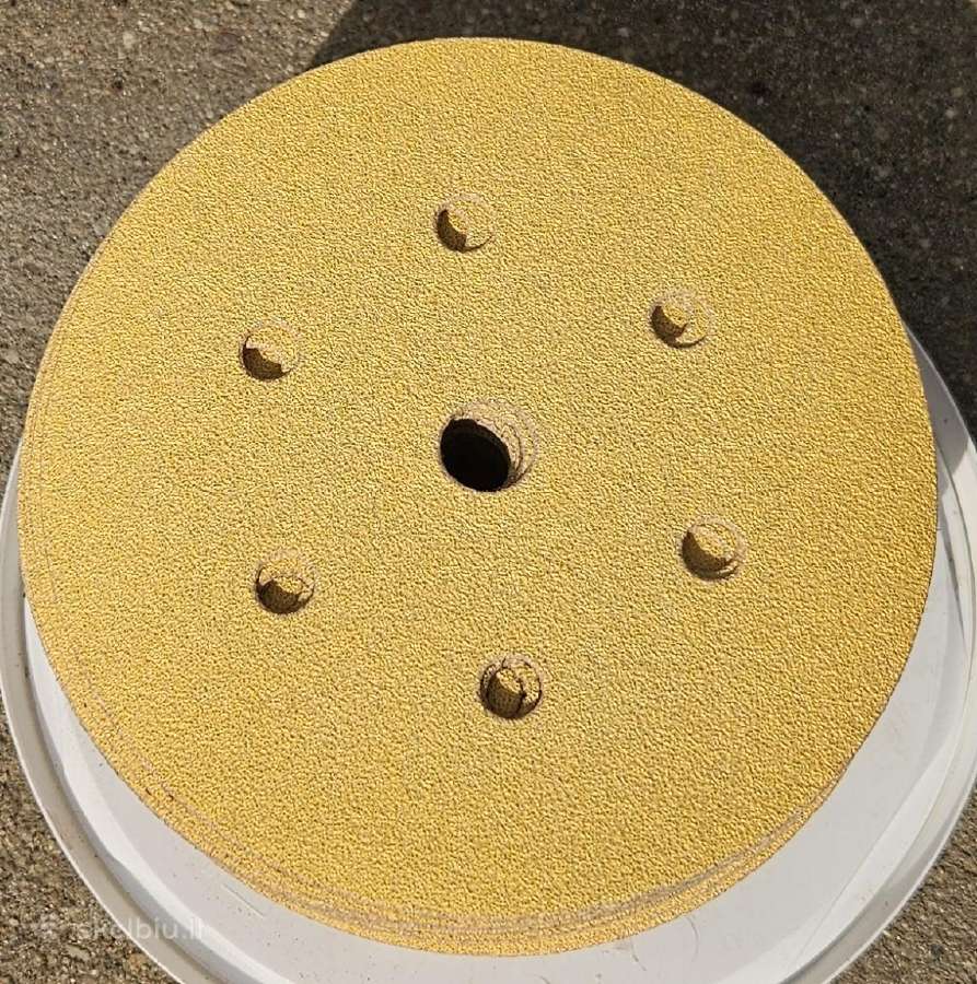 Šlifavimo diskas Mirka Gold 225mm P80 55vnt. - nuotraukos Nr. 3