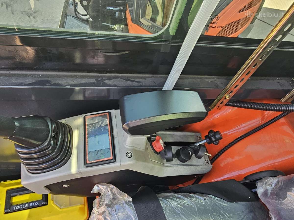 Mini ekskavatoriai Ff Industrial, 9800eur + PVM - nuotraukos Nr. 8