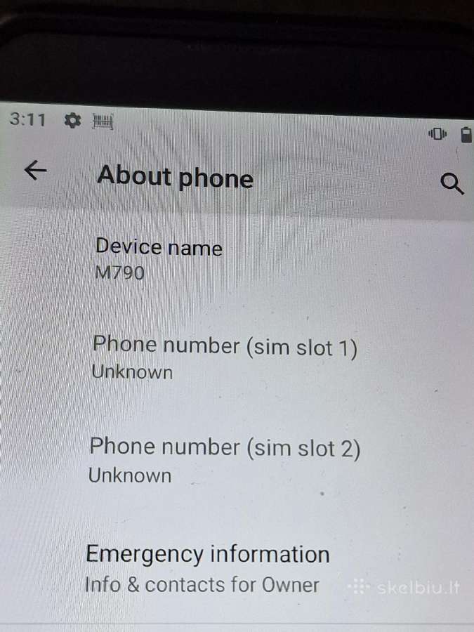 M790 Android su Zebra skeneriu - nuotraukos Nr. 3